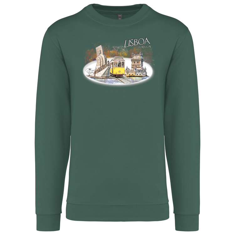 Sweatshirt Kariban sem Capuz Monumentos Belém