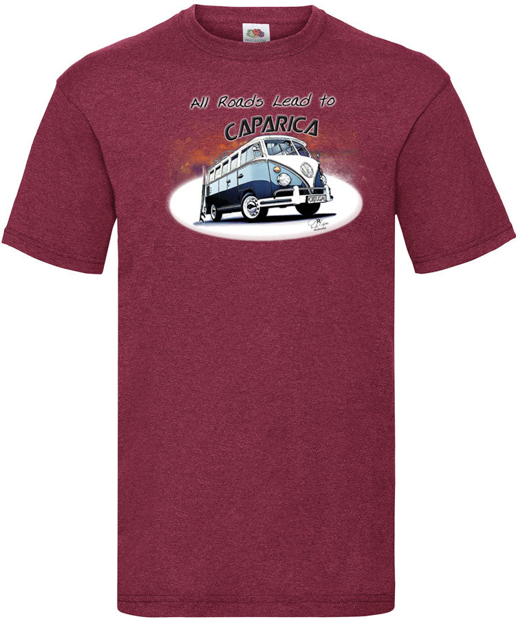 T-shirt All Roads Lead to Costa da Caparica