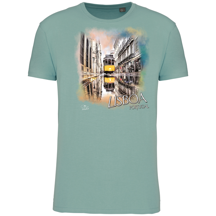 T-Shirt Algodão Biológico Espelho Lisboa