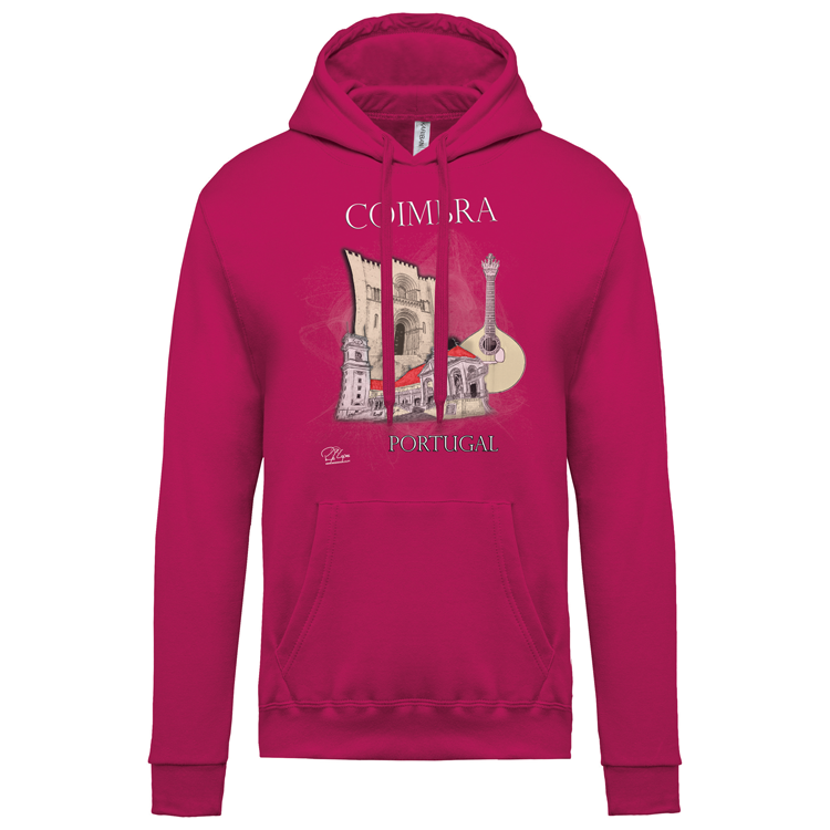 Sweatshirt Kariban com Capuz Sé de Coimbra