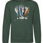 Sweatshirt Surfboards lha da Madeira