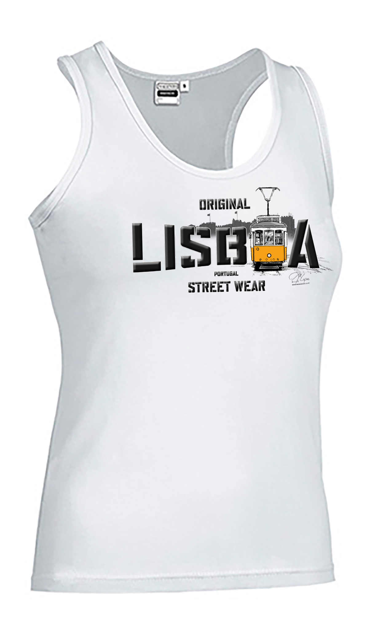 T-shirt Alças Senhora Original Lisboa
