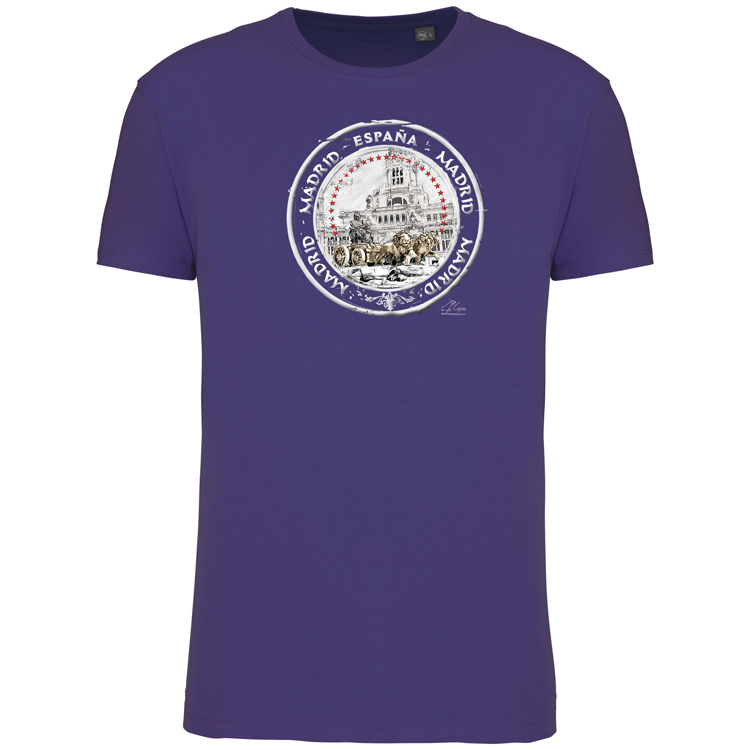 T-Shirt Algodão Biológico Sello Cibeles