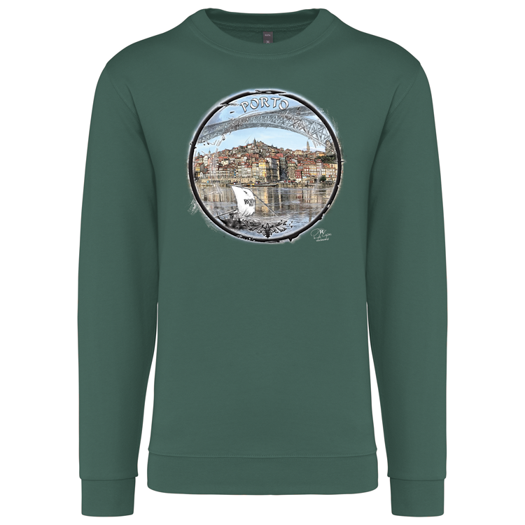 Sweatshirt Kariban sem Capuz Selo Porto