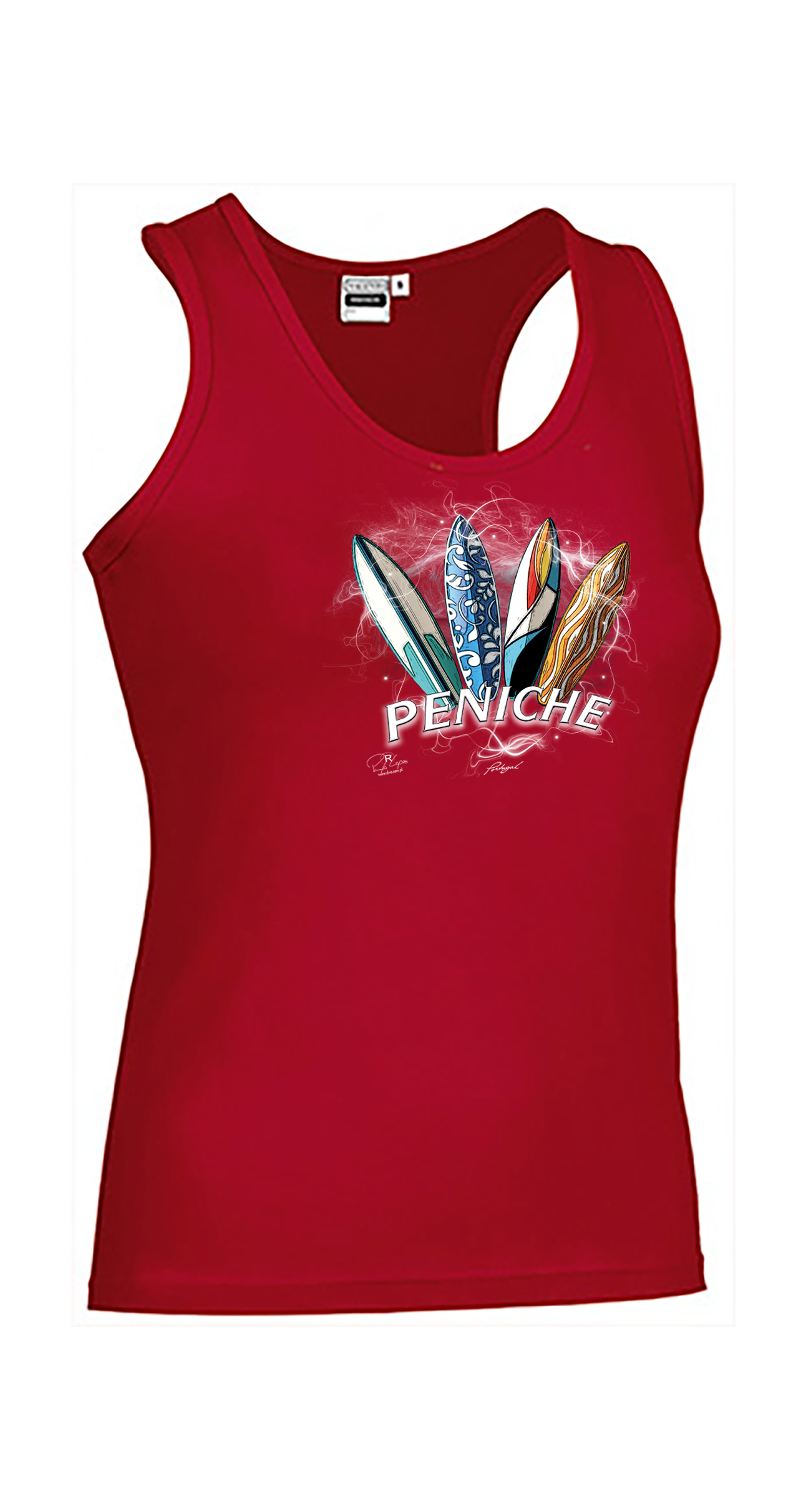 T-shirt Alças Senhora Surfboards Peniche