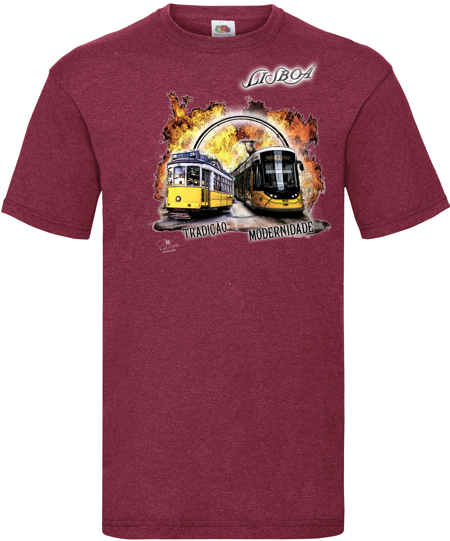 T-shirt Tradição e Modernidade
