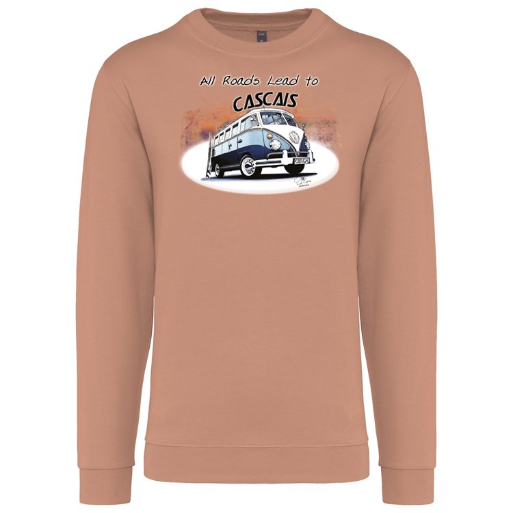 Sweatshirt Kariban sem Capuz All Roads Lead to Cascais
