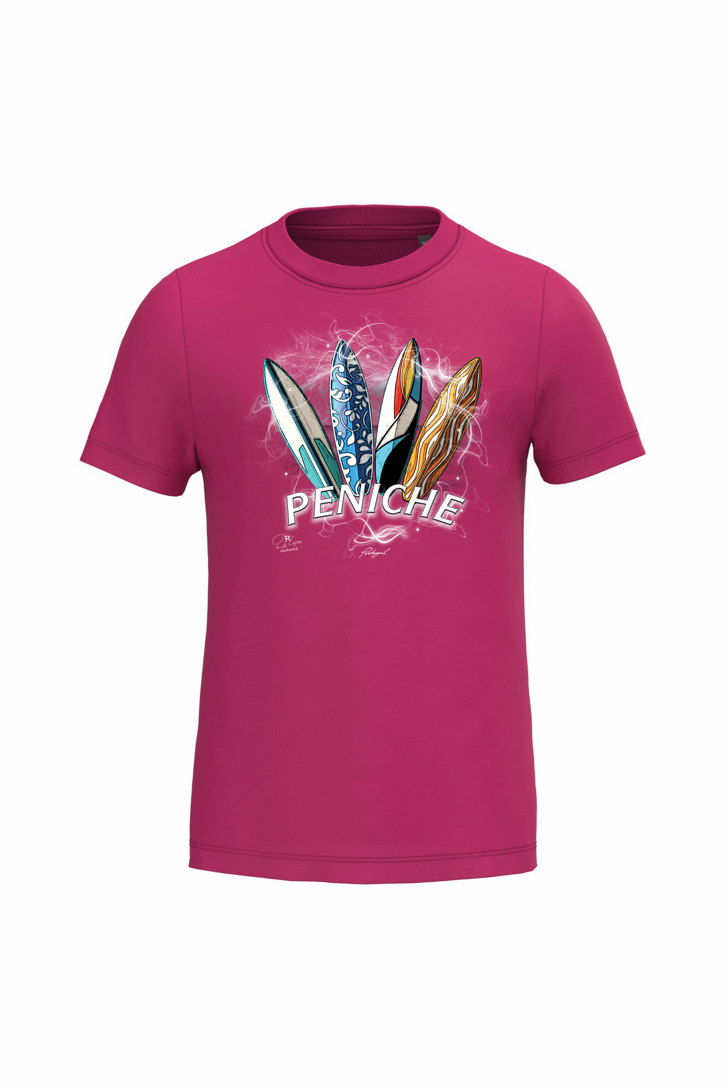 T-shirt de Criança Kariban Surfboards Peniche