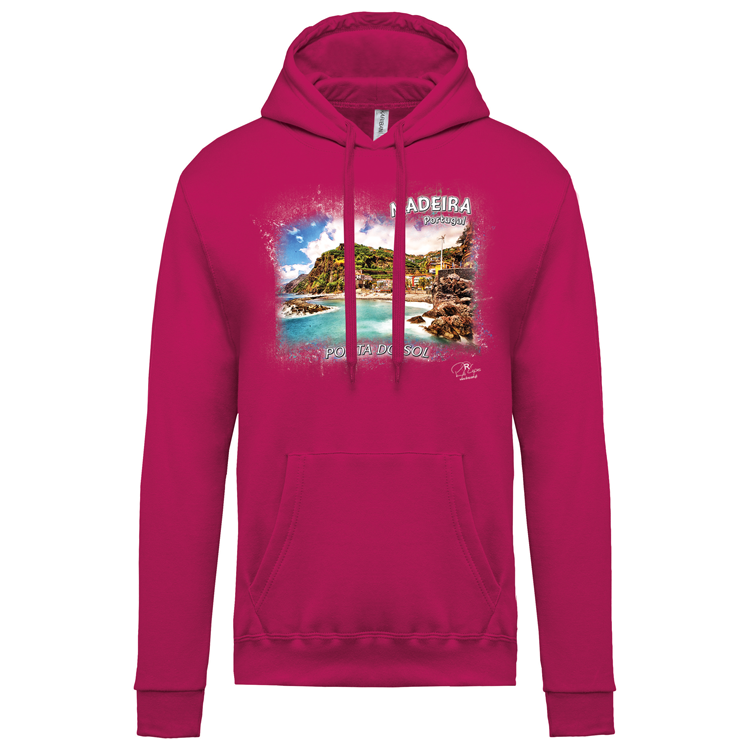 Sweatshirt Kariban com Capuz Ponta do Sol