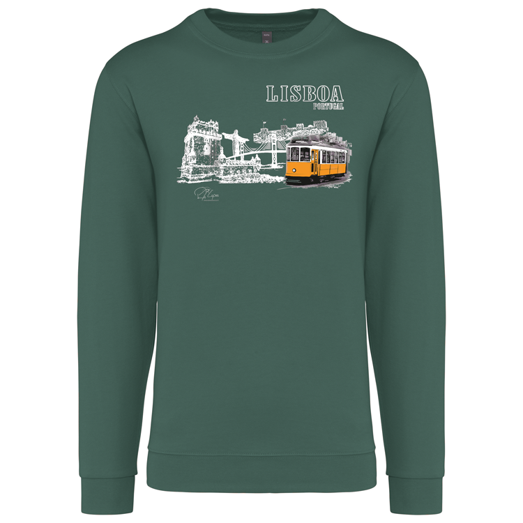 Sweatshirt Kariban sem Capuz Monumentos Lisboa