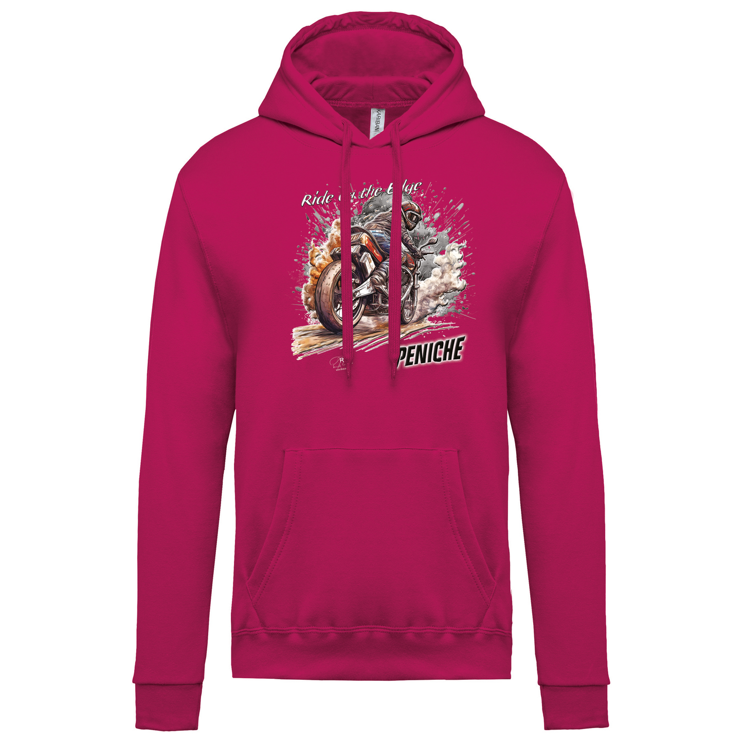 Sweatshirt Kariban com Capuz Ride on the Edge Peniche
