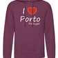Sweatshirt I Love Porto