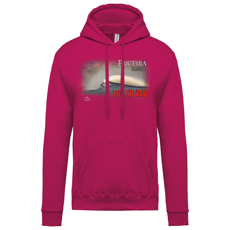 Sweatshirt Kariban com Capuz Ride the Wave Ericeira