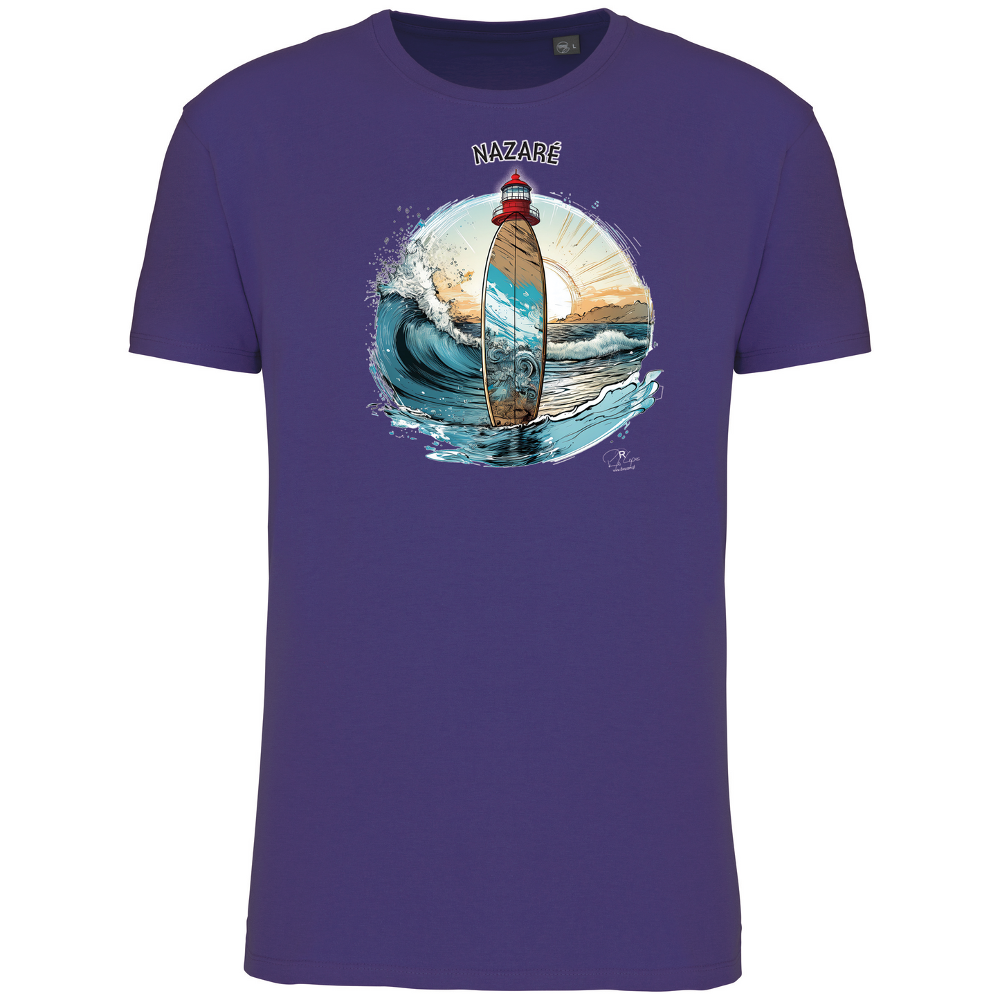 T-Shirt Algodão Biológico Sol Nazaré