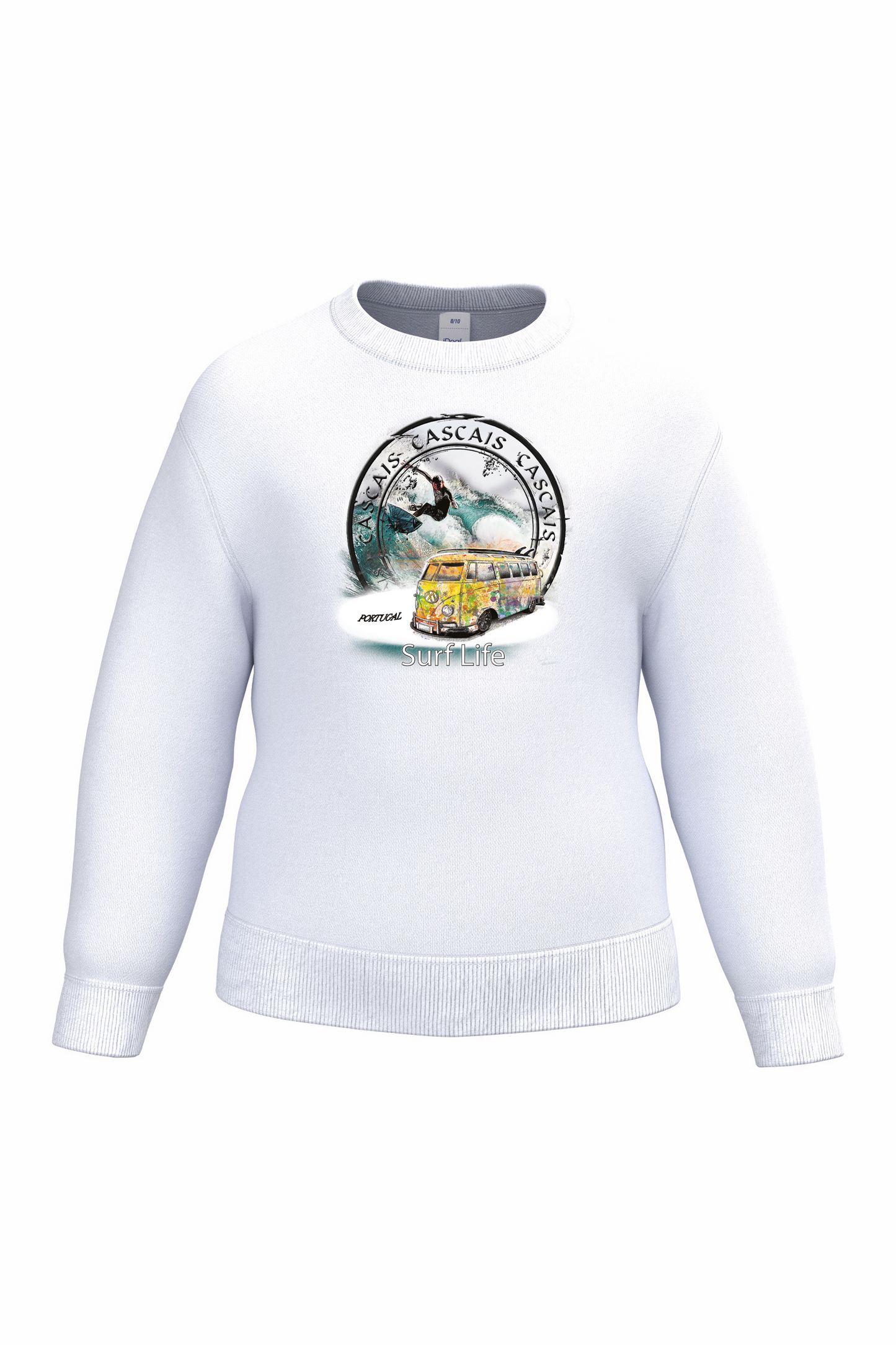 Sweatshirt sem capuz Ideal Kids Surf Life Cascais