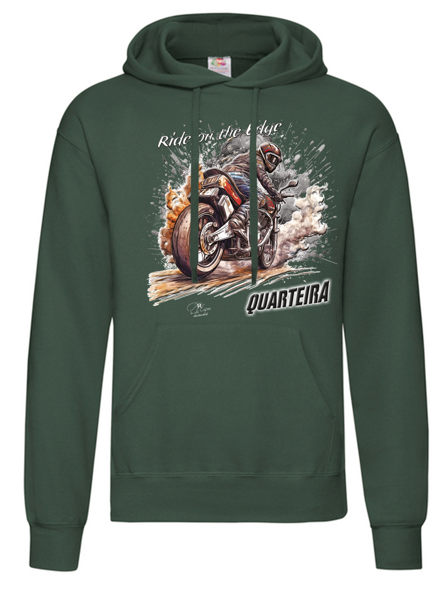 Sweatshirt Surfboards Ride on the Edge Quarteira