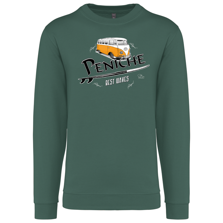Sweatshirt Kariban sem Capuz Pão de Forma Peniche