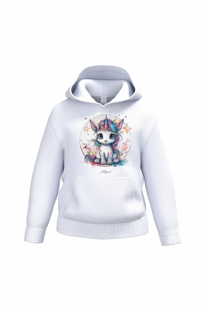 Sweatshirt com capuz Ideal Kids Unicórnio