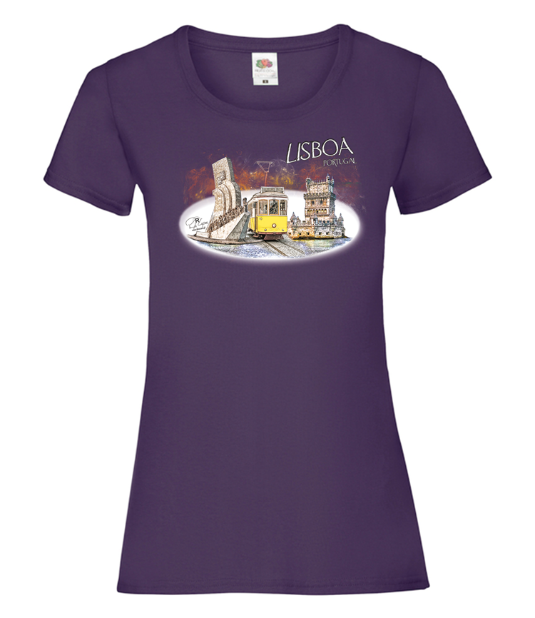 T-shirt Senhora Monumentos Belém