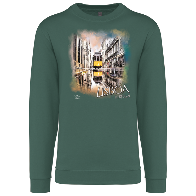 Sweatshirt Kariban sem Capuz Espelho Lisboa