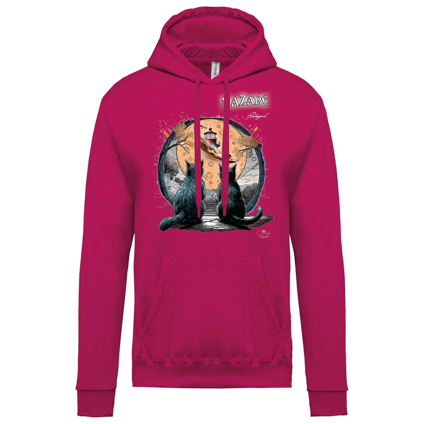Sweatshirt Kariban com Capuz Luar Nazaré