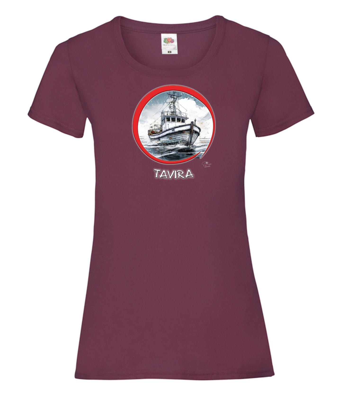 T-shirt Senhora Traineira Tavira