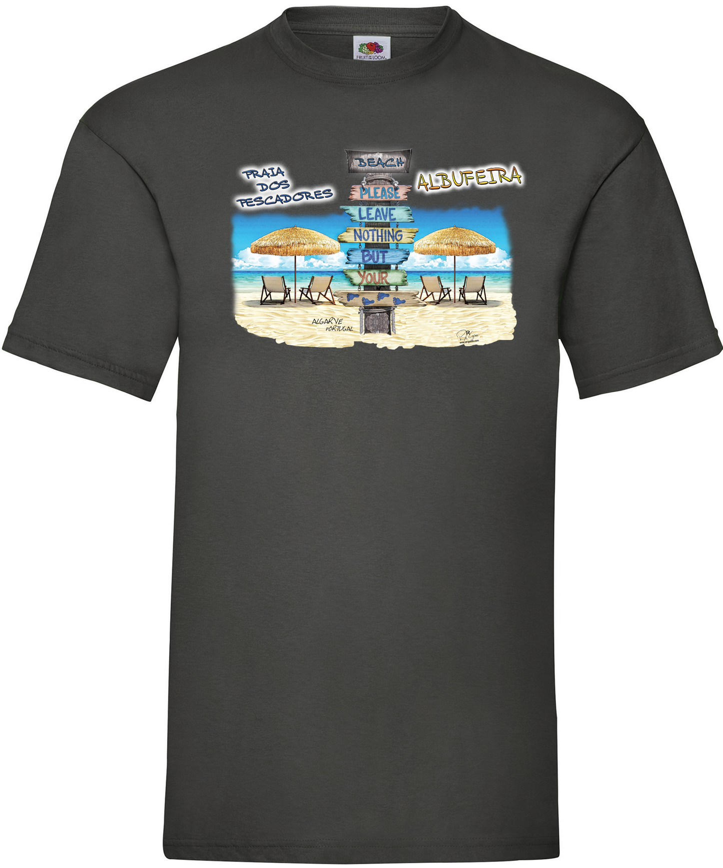 T-shirt Pegadas Albufeira