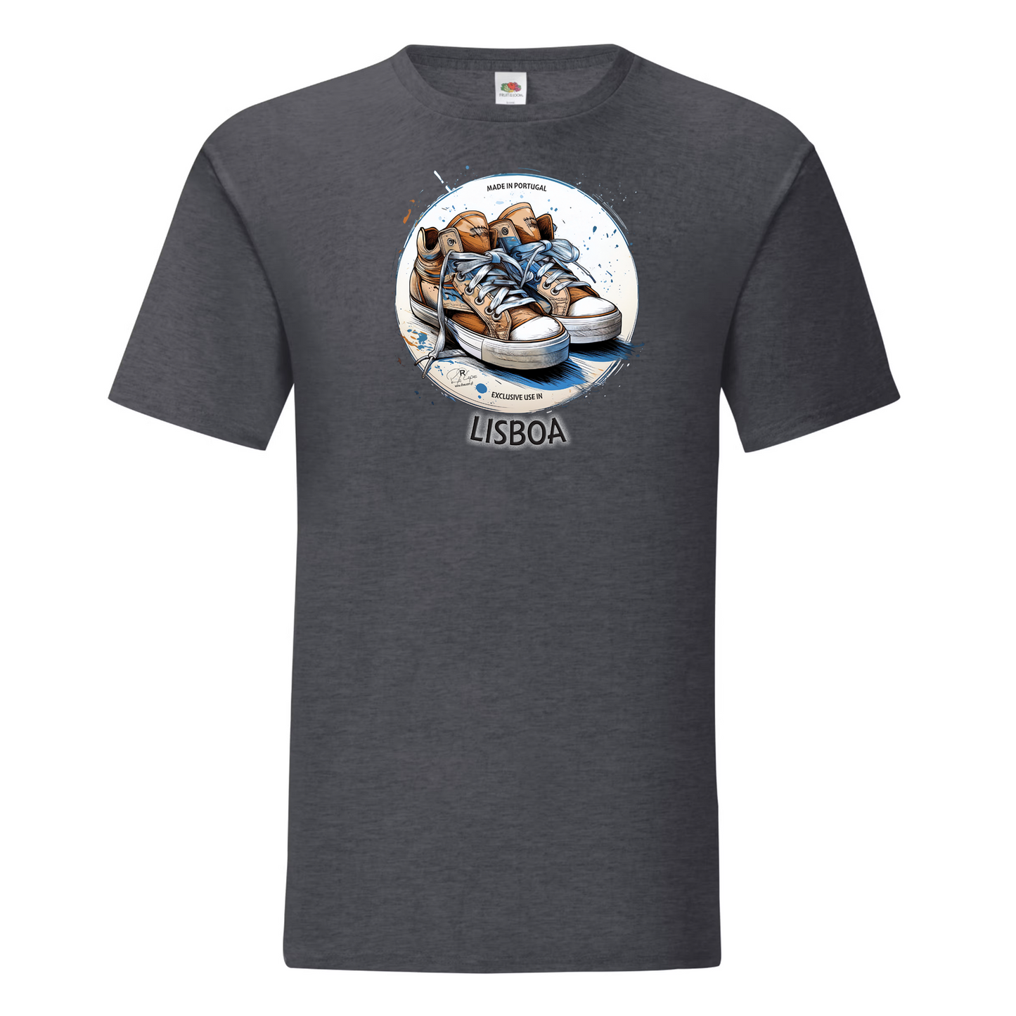 T-shirt Fruit of the Loom, Iconic, 150g, Exclusive Lisboa