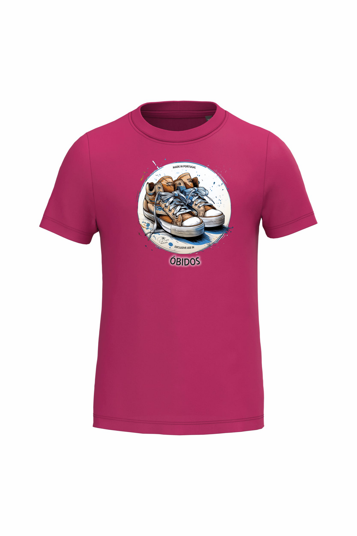 T-shirt de Criança Kariban Exclusive Óbidos