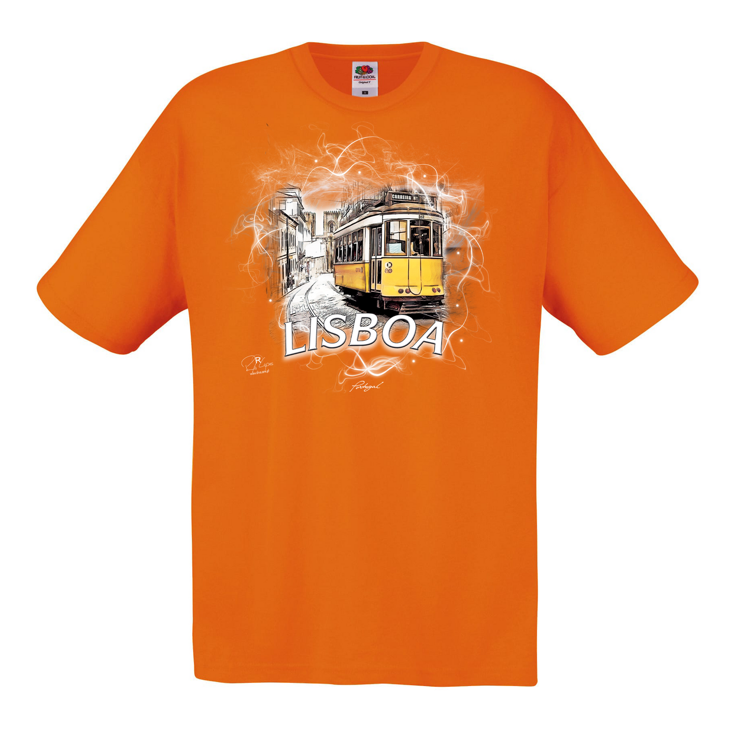 T-shirt Fruit of the Loom, Original 145g, Carreira 28 Lisboa