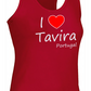T-shirt Alças Senhora I Love Tavira