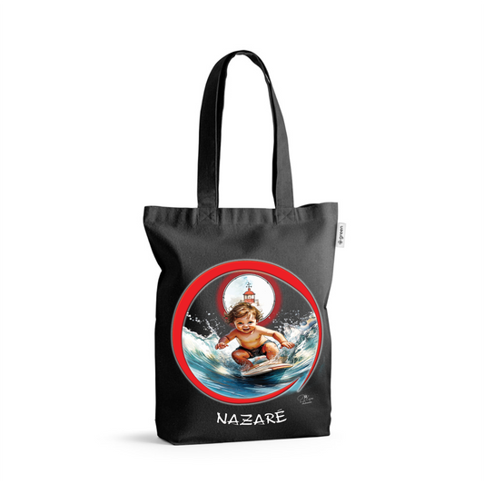 Sacos de Algodão Ecológico 220g Baby Surfer Nazaré