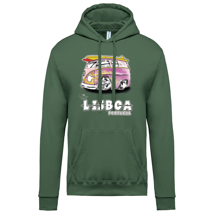 Sweatshirt Kariban com Capuz Gorduxinha Lisboa
