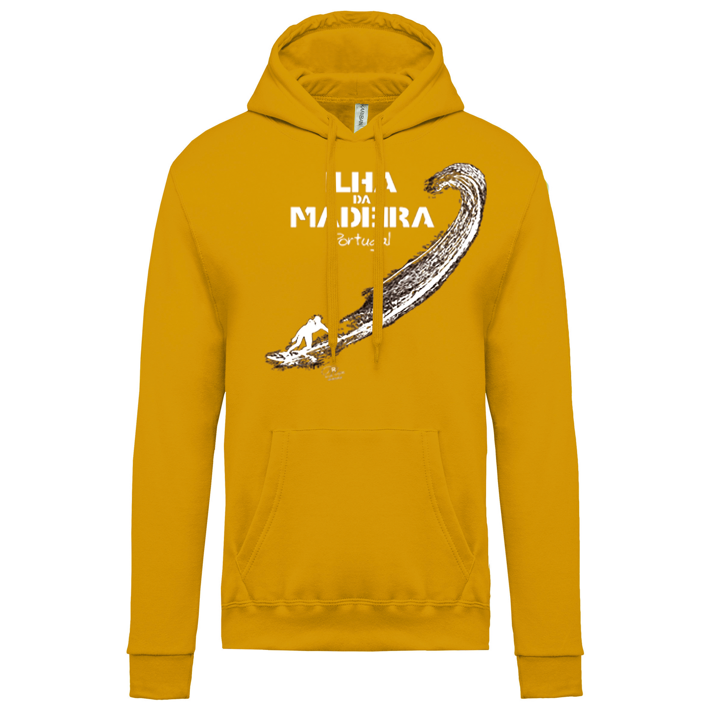 Sweatshirt Kariban com Capuz Surf Ilha da Madeira