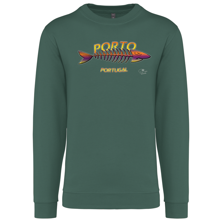 Sweatshirt Kariban sem Capuz Espinha Porto