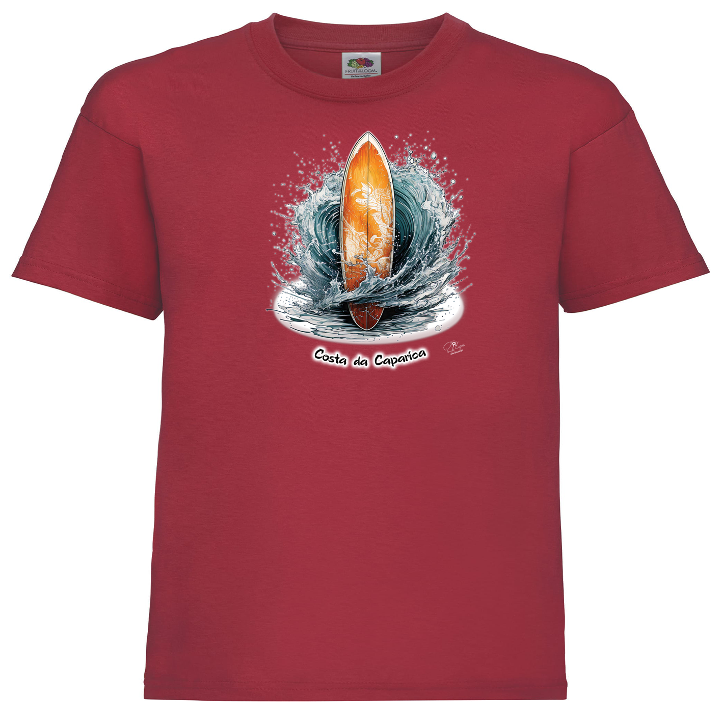 T-shirt Fruit of the Loom Kids Prancha Costa da Caparica
