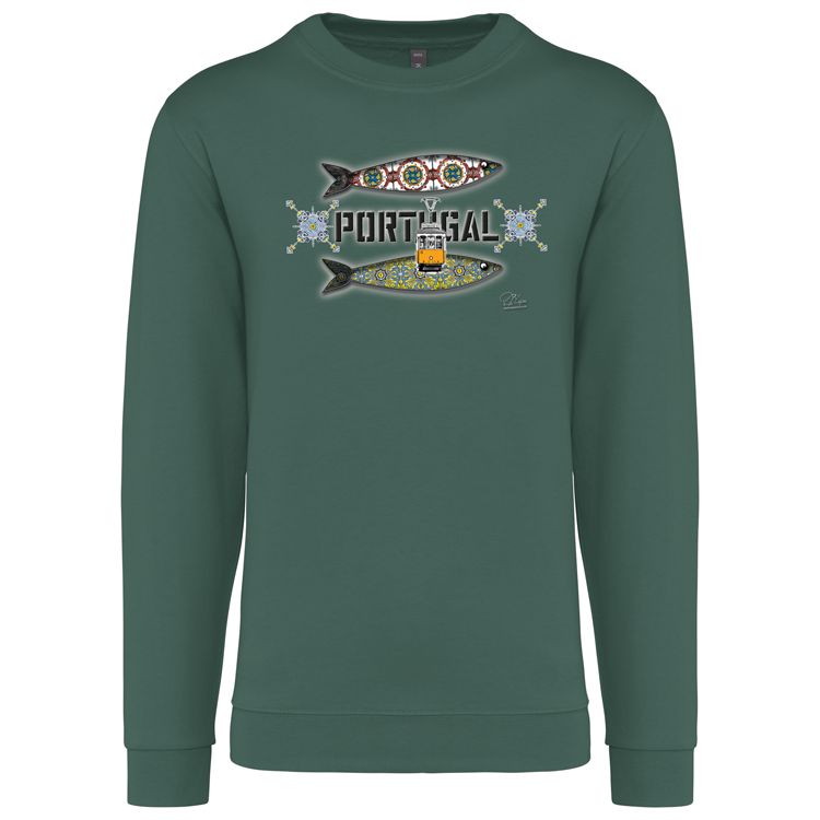 Sweatshirt Kariban sem Capuz Duas Sardinhas Coimbra
