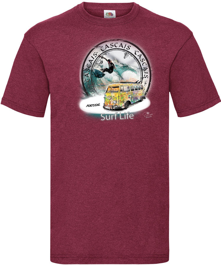 T-shirt Surf Life Cascais