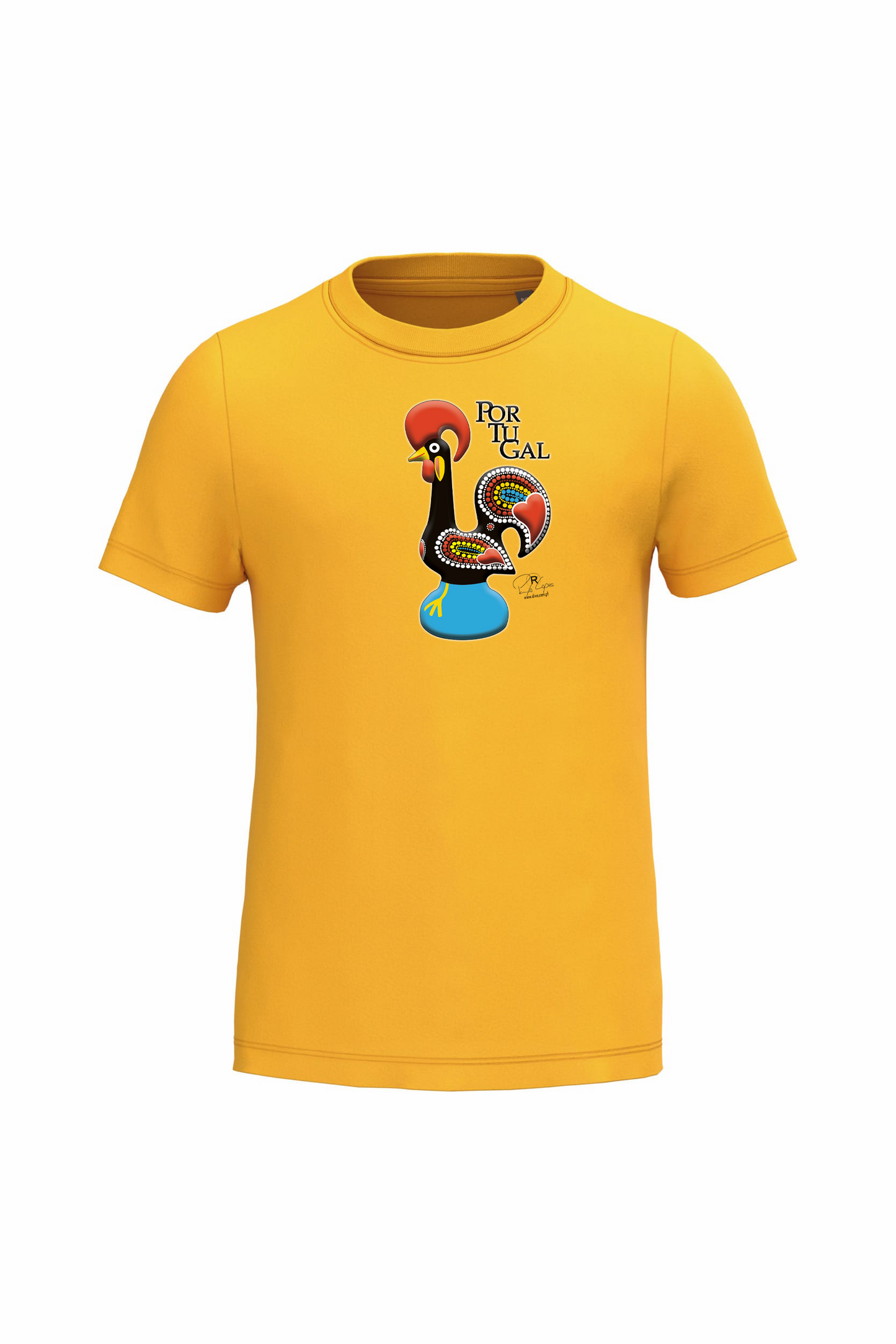 T-shirt de Criança Kariban Galo de Barcelos