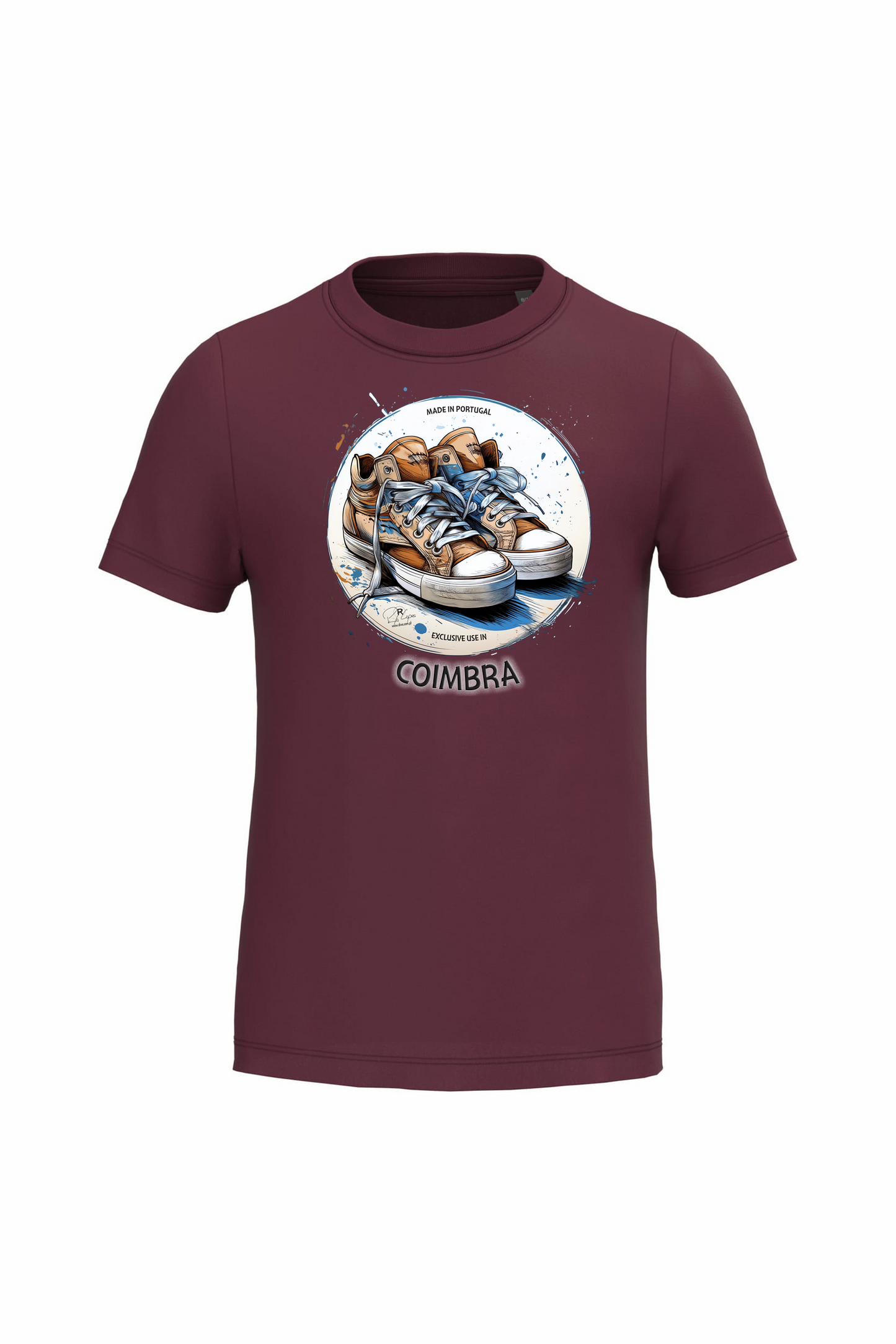 T-shirt de Criança Kariban Exclusive Coimbra