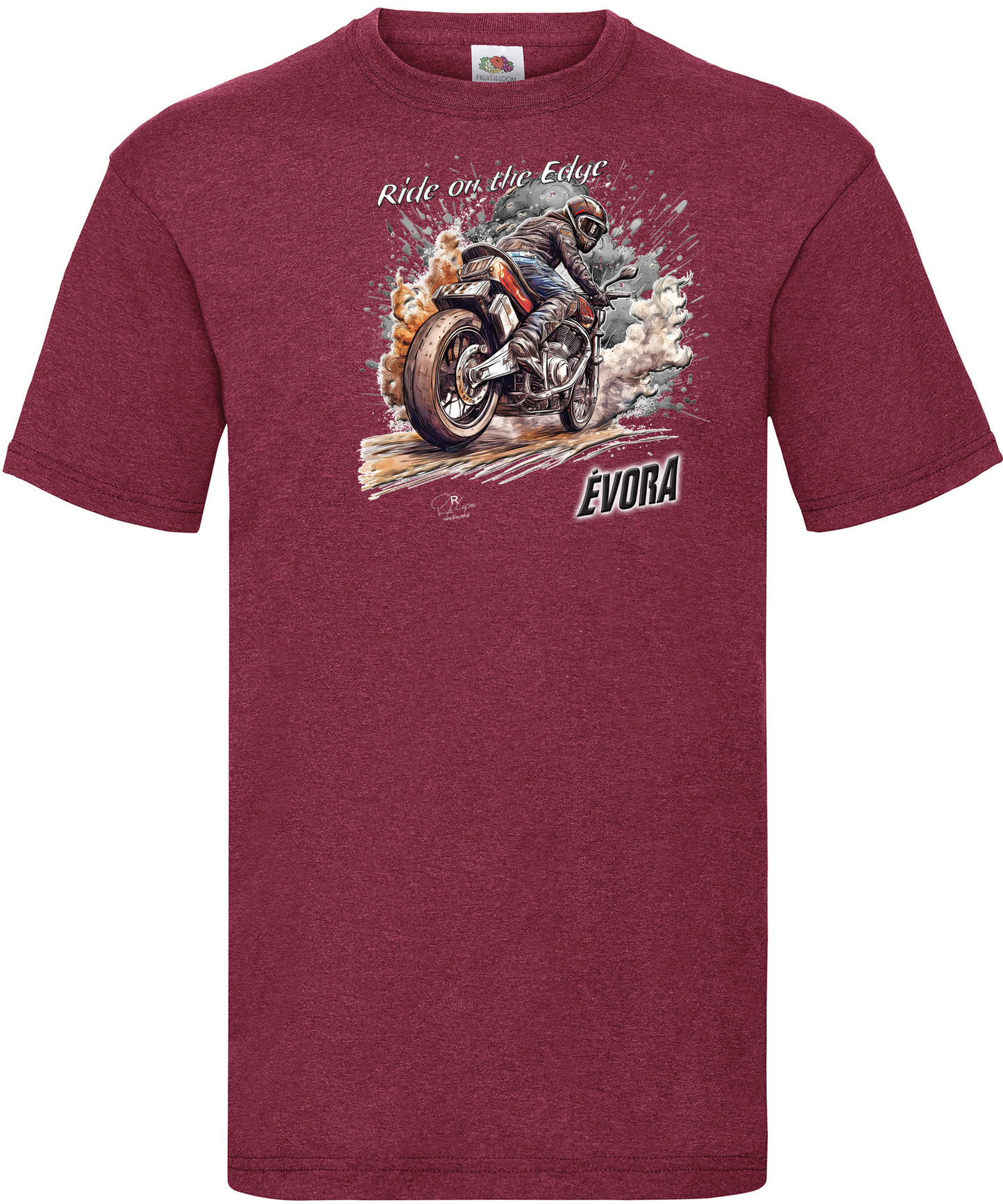 T-shirt Ride on the Edge Évora