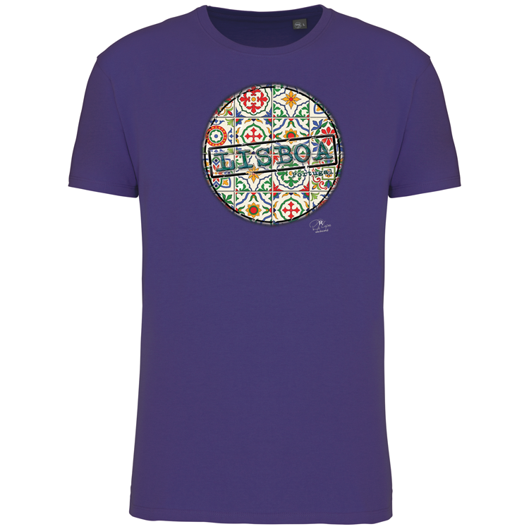 T-Shirt Algodão Biológico Pin Lisboa