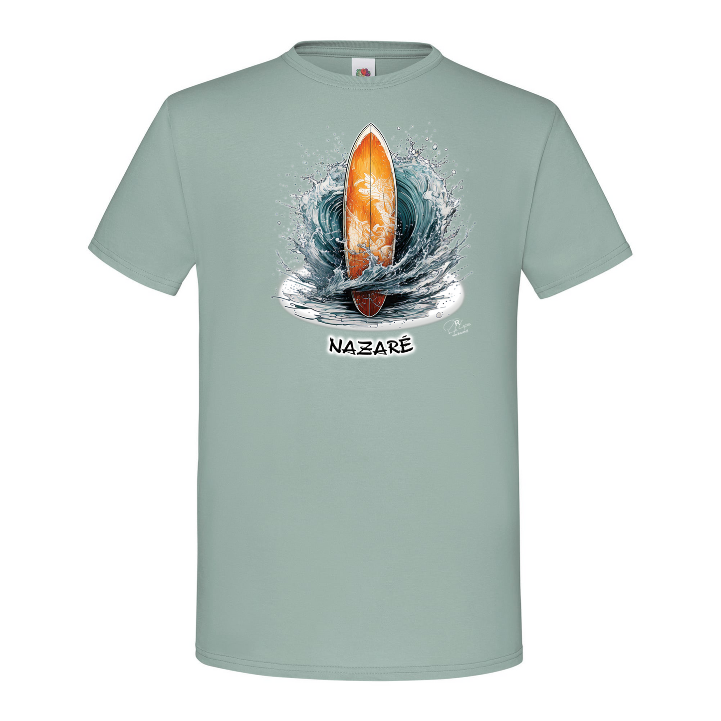 T-shirt Fruit of the Loom, Iconic, 150g, Prancha Nazaré