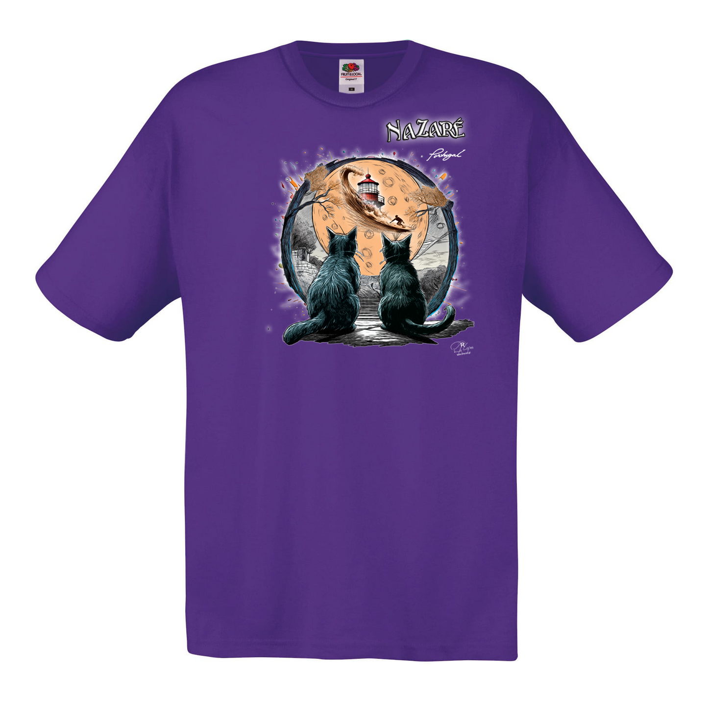 T-shirt Fruit of the Loom, Original 145g, Luar Nazaré