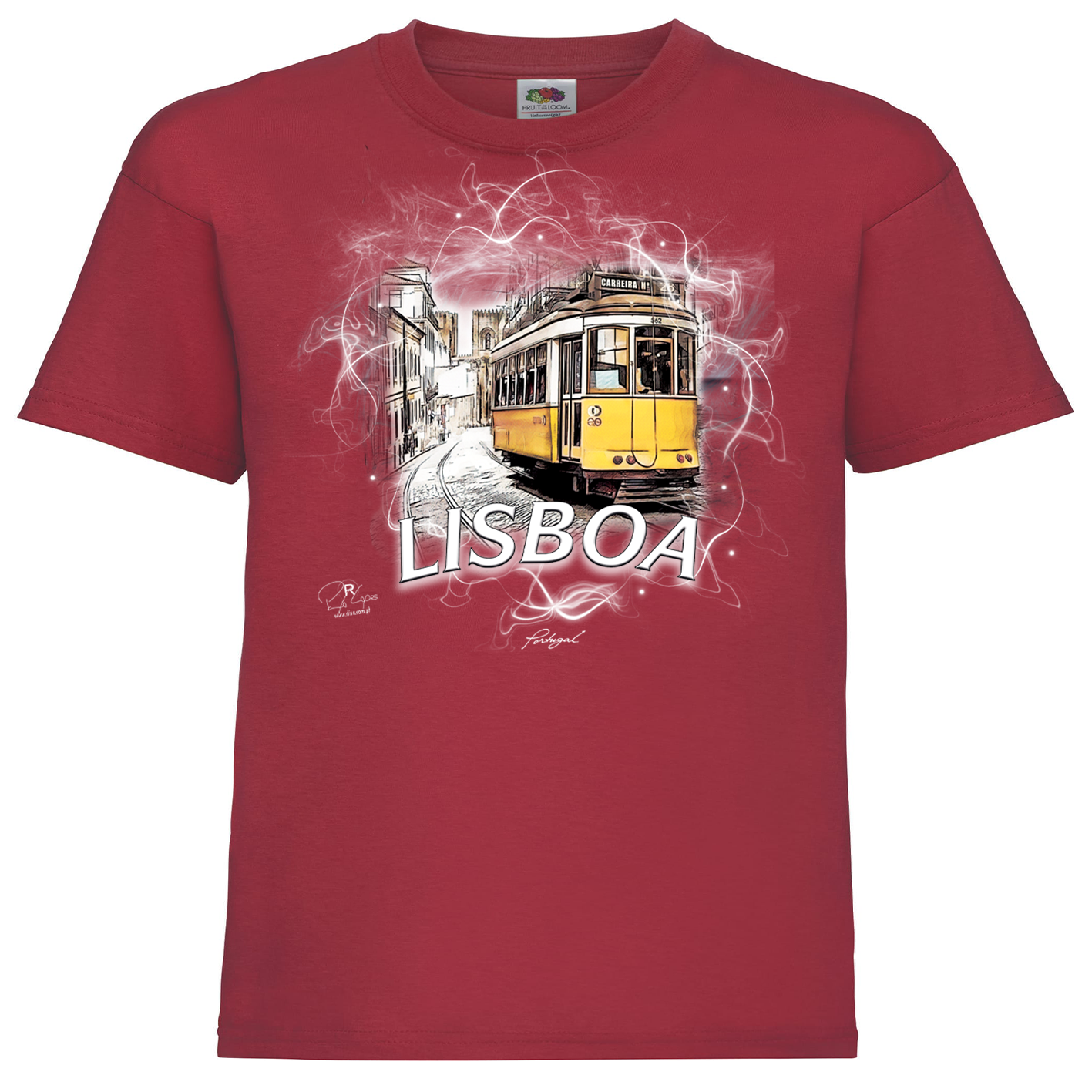 T-shirt Fruit of the Loom Kids Carreira 28 Lisboa
