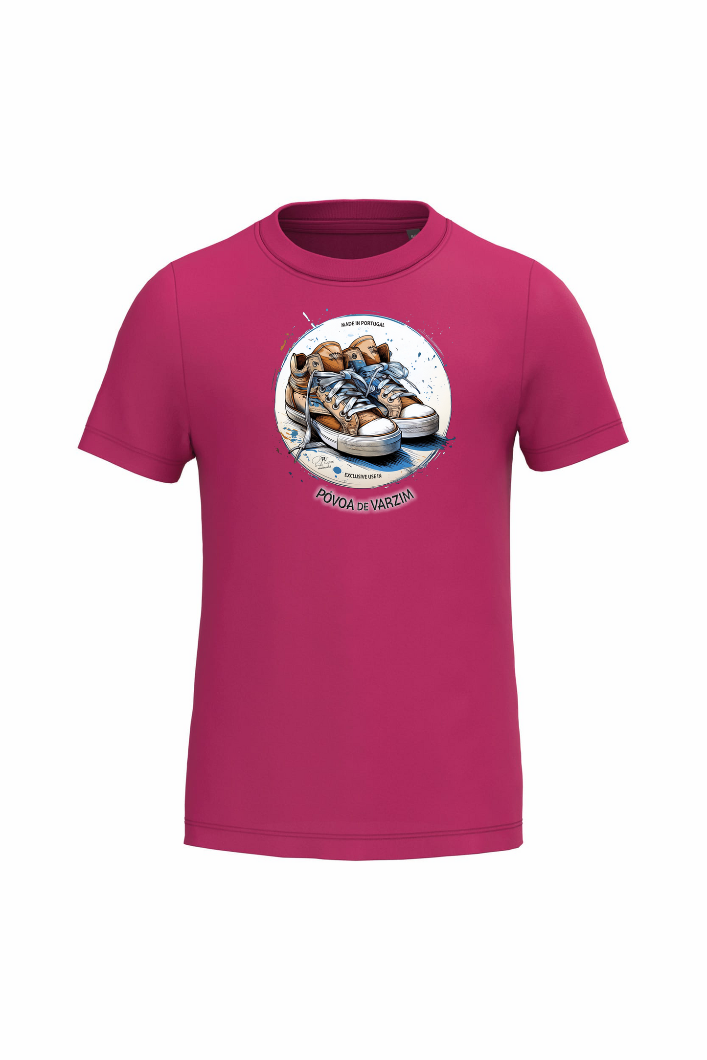 T-shirt de Criança Kariban Exclusive Póvoa de Varzim