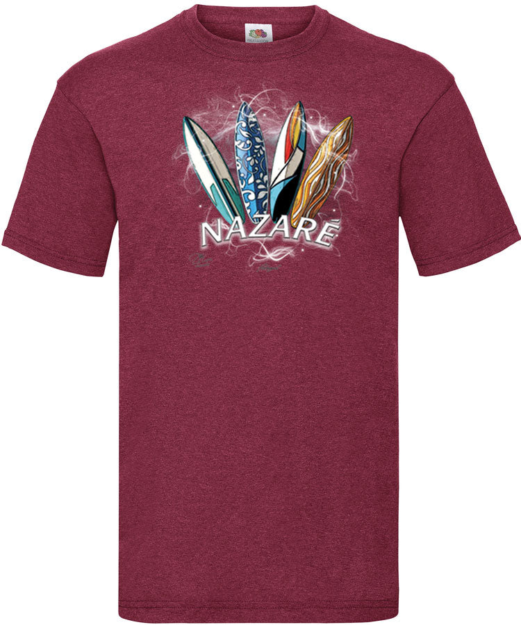 T-shirt Surfboards Nazaré