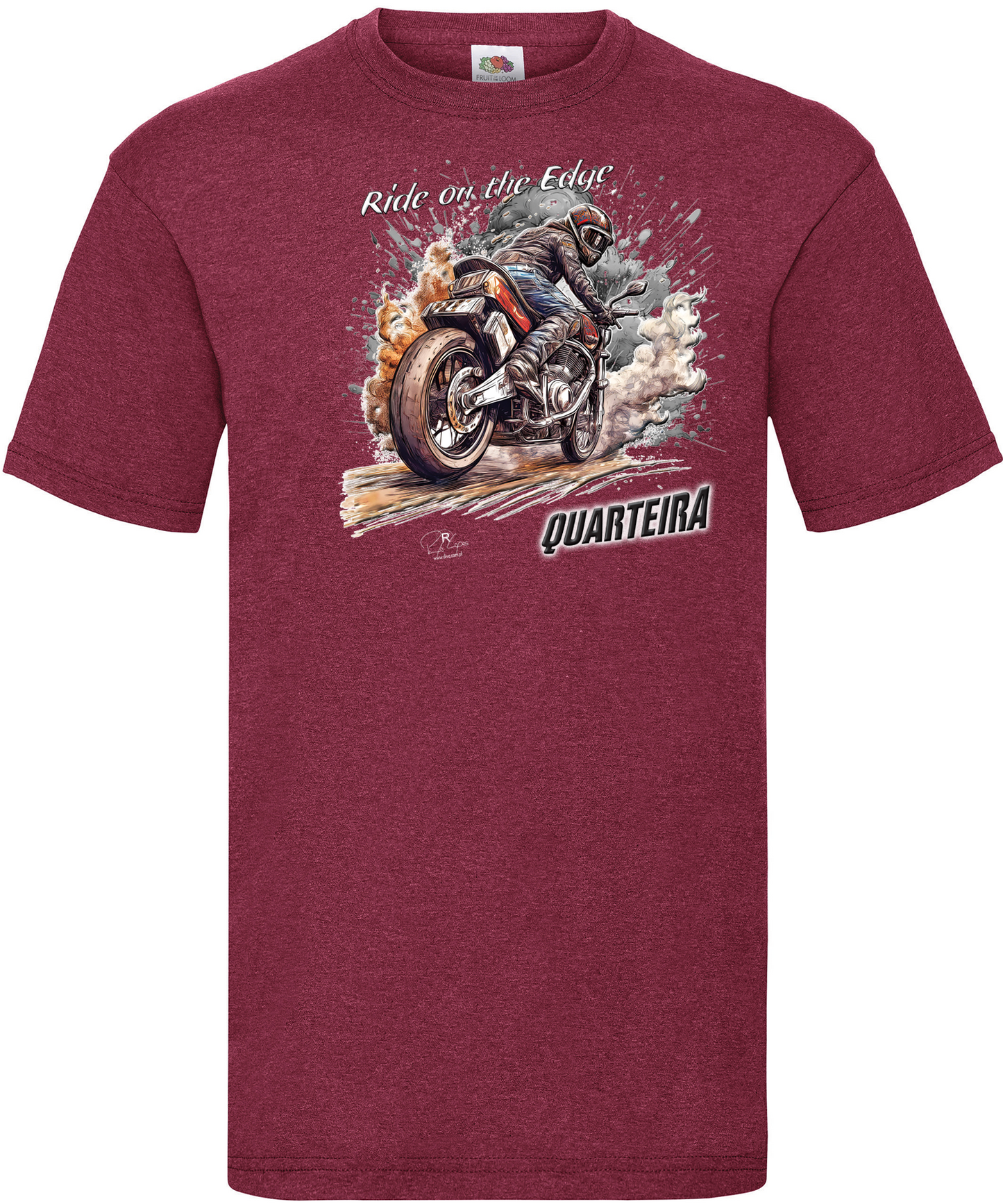 T-shirt Ride on the Edge Quarteira