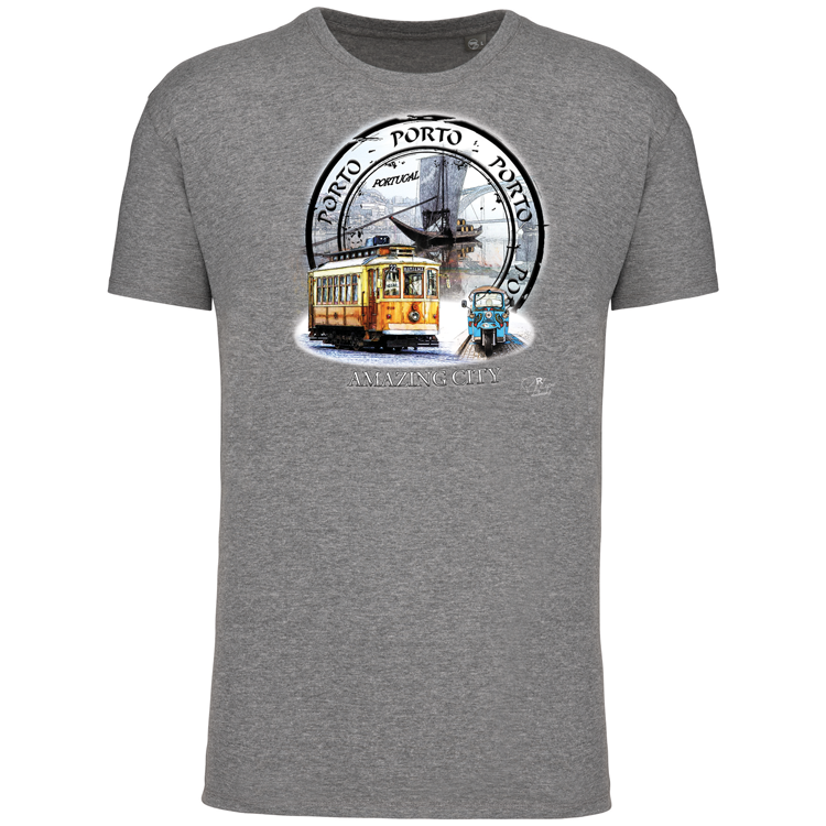 T-Shirt Algodão Biológico Amazing City Porto