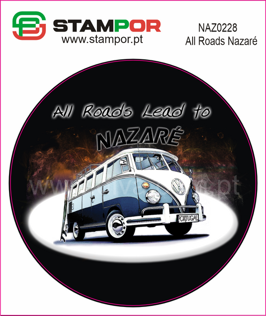 Sticker All Roads Lead to Nazaré